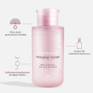 Love K-derma Whitening Micellar Toner