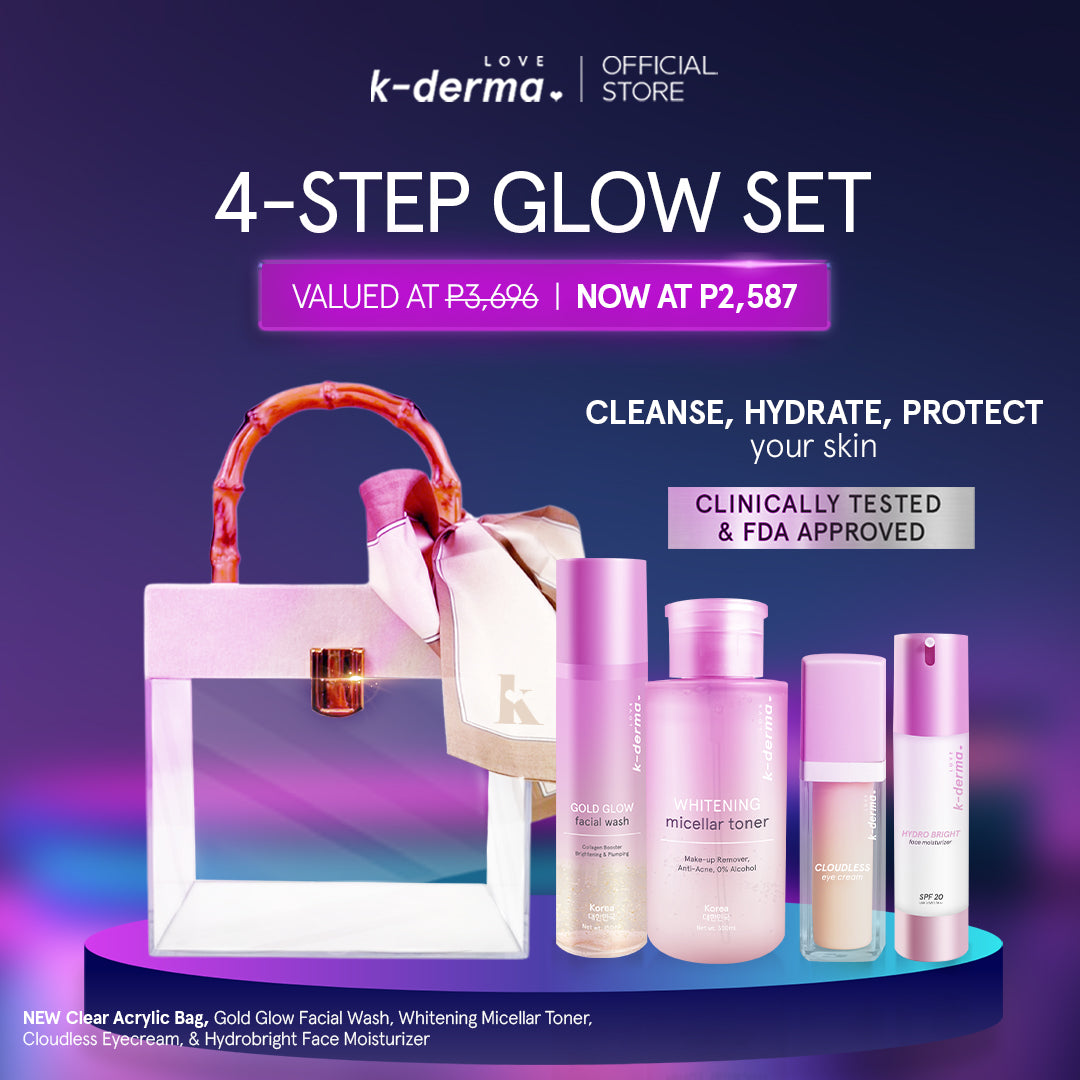 Love K-Derma 4 Step Glow Set