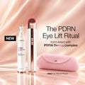 The PDRN Eye Lift Ritual with free pink silicone pouch
