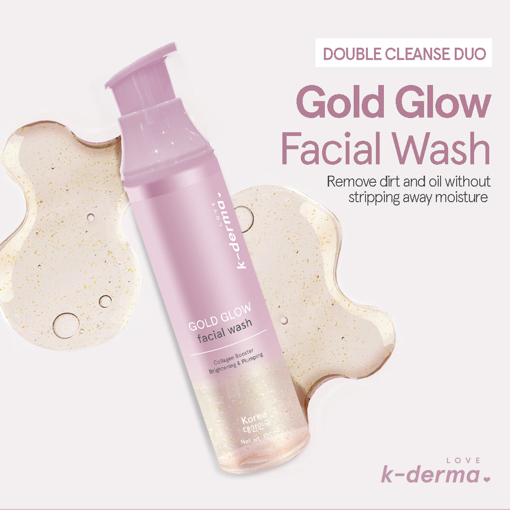 Love k-derma Gold Glow Facial Wash