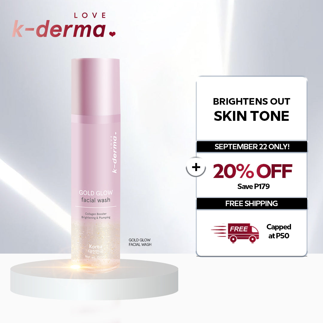 Love k-derma Gold Glow Facial Wash
