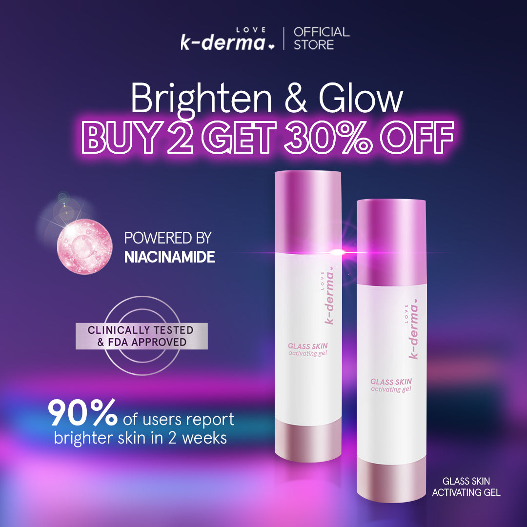 [SET OF 2] LOVE K-DERMA GLASS SKIN ACTIVATING GEL