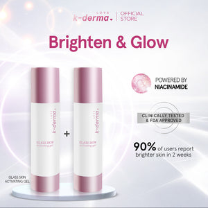 [SET OF 2] LOVE K-DERMA GLASS SKIN ACTIVATING GEL