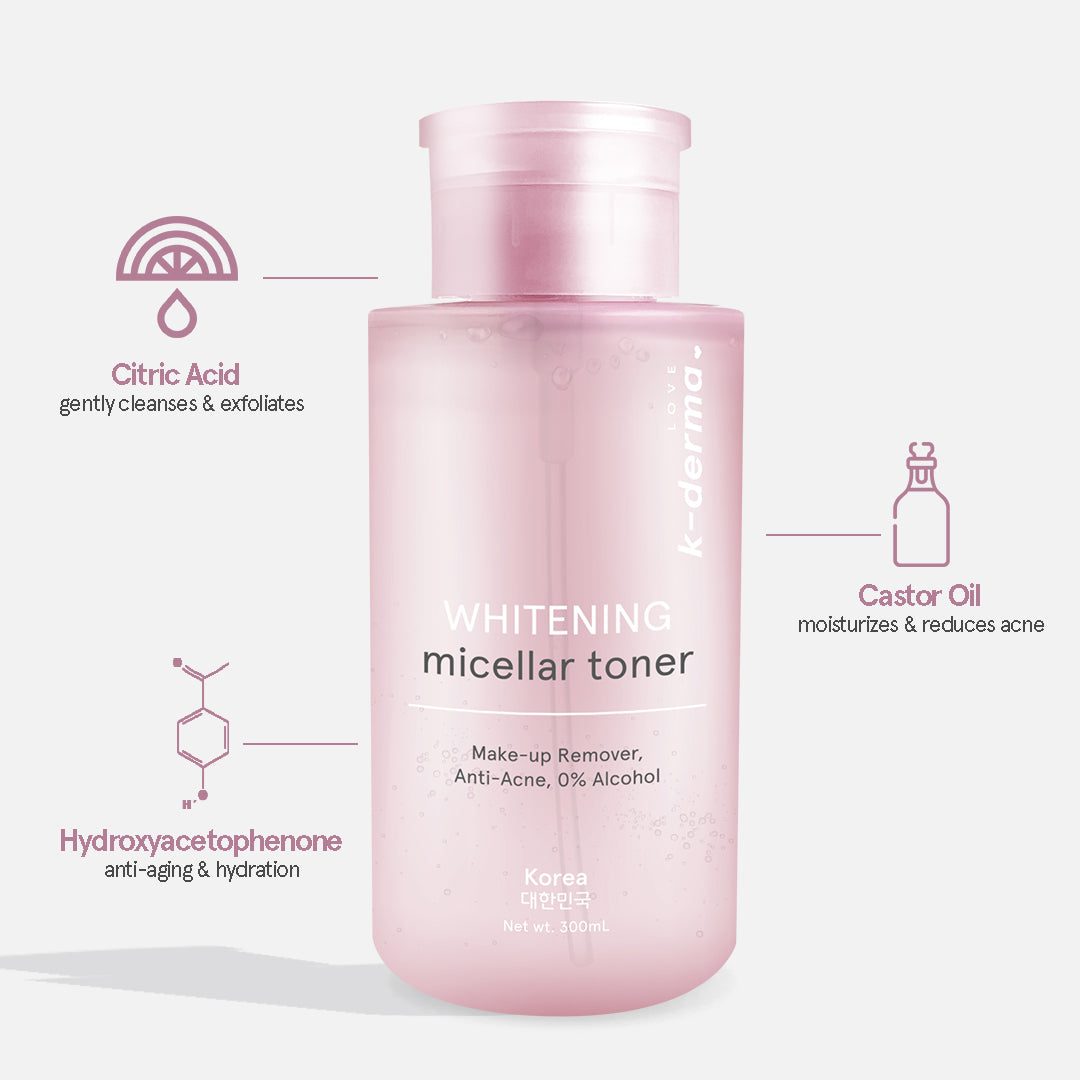 Buy 1 Take 1 Love K-Derma Whitening Micellar Toner
