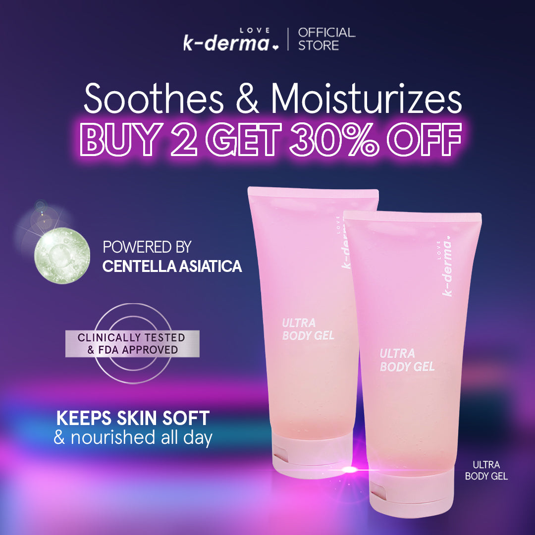 [SET OF 2] LOVE K-DERMA ULTRA BODY GEL