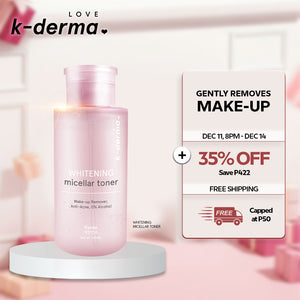 Love K-derma Whitening Micellar Toner
