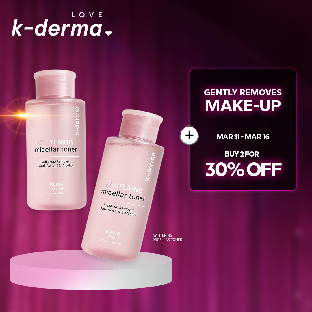 Buy 1 Take 1 Love K-Derma Whitening Micellar Toner