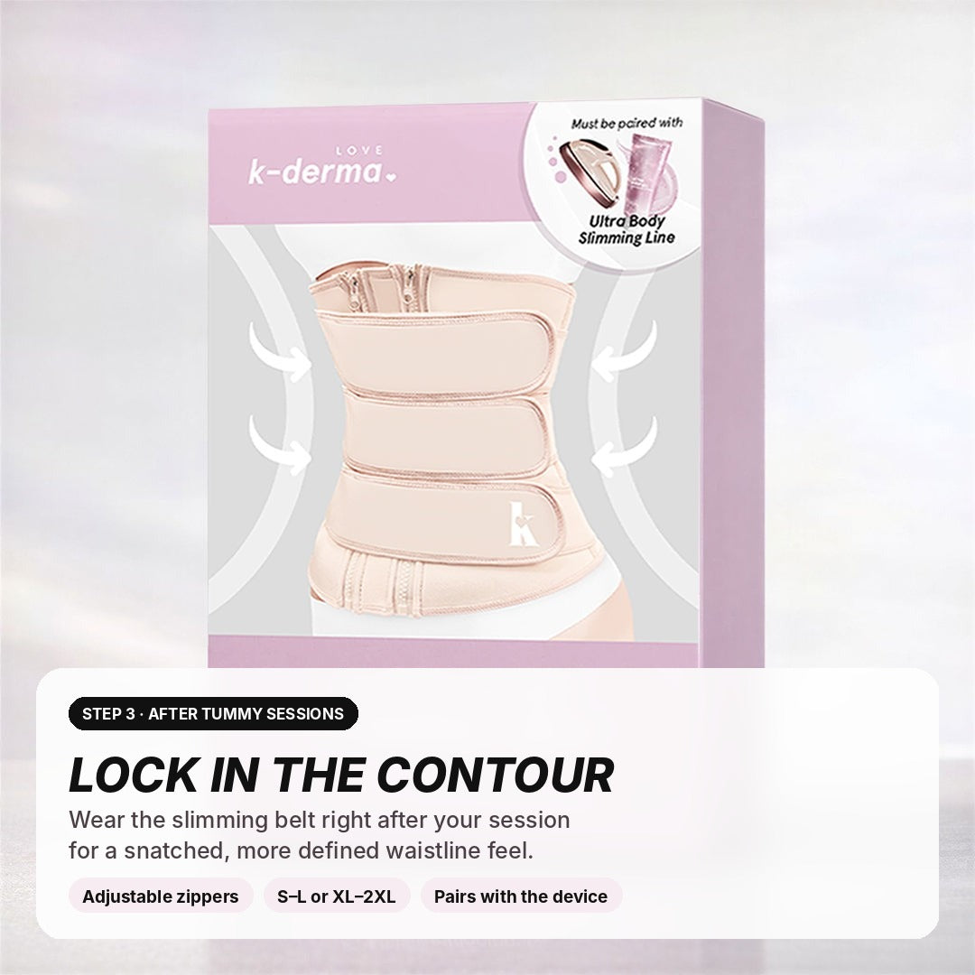 Ultra Body Slimming Belt: wear after tummy sessions